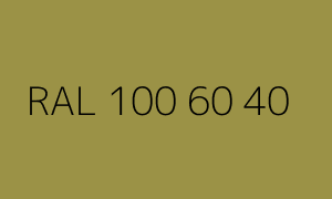 Color RAL 100 60 40