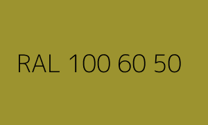 Color RAL 100 60 50