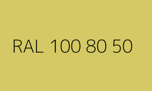 Color RAL 100 80 50