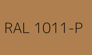 Color RAL 1011-P