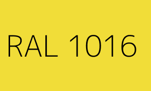 Color RAL 1016