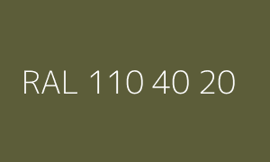 Color RAL 110 40 20