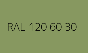 Color RAL 120 60 30