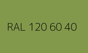 Color RAL 120 60 40