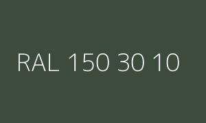 Color RAL 150 30 10
