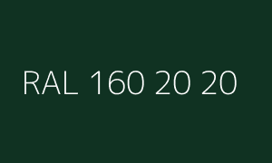 Color RAL 160 20 20