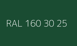 Color RAL 160 30 25