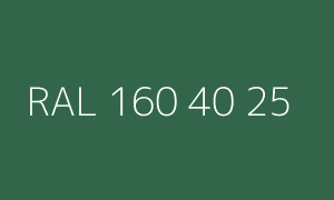 Color RAL 160 40 25