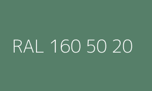 Color RAL 160 50 20