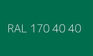 Color RAL 170 40 40
