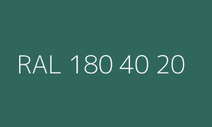 Color RAL 180 40 20
