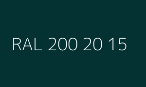 Color RAL 200 20 15
