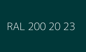 Color RAL 200 20 23