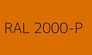 Color RAL 2000-P