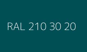 Color RAL 210 30 20