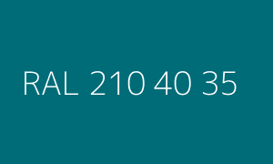 Color RAL 210 40 35