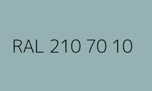Color RAL 210 70 10