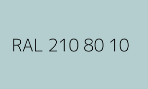Color RAL 210 80 10