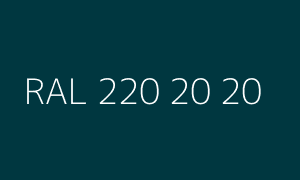Color RAL 220 20 20