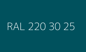 Color RAL 220 30 25
