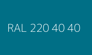 Color RAL 220 40 40