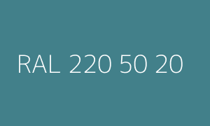 Color RAL 220 50 20