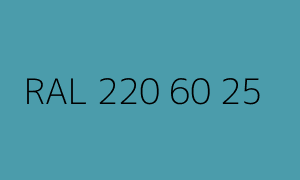 Color RAL 220 60 25