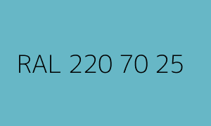 Color RAL 220 70 25
