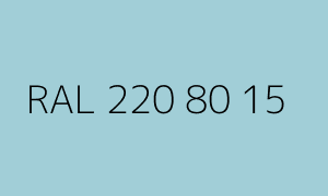 Color RAL 220 80 15