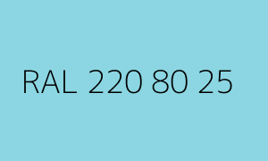 Color RAL 220 80 25