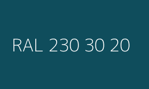 Color RAL 230 30 20
