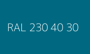 Color RAL 230 40 30