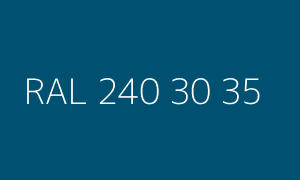 Color RAL 240 30 35