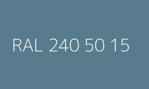 Color RAL 240 50 15