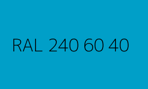 Color RAL 240 60 40