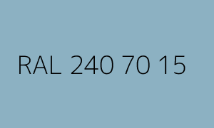 Color RAL 240 70 15