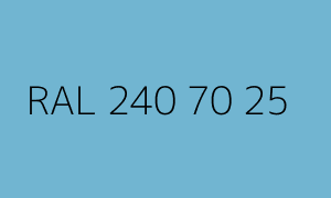 Color RAL 240 70 25