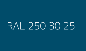Color RAL 250 30 25