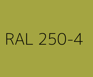 Color RAL 250-4 
