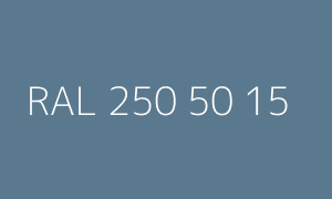 Color RAL 250 50 15