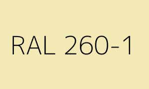 Color RAL 260-1