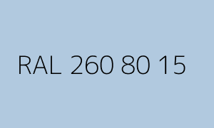 Color RAL 260 80 15