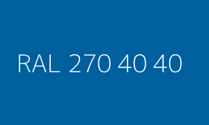 Color RAL 270 40 40