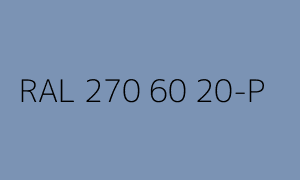 Color RAL 270 60 20-P