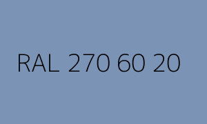 Color RAL 270 60 20