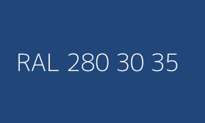 Color RAL 280 30 35