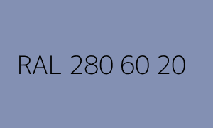 Color RAL 280 60 20