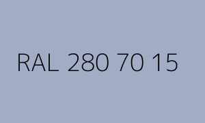 Color RAL 280 70 15