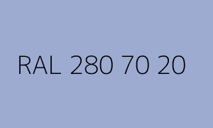Color RAL 280 70 20