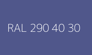 Color RAL 290 40 30